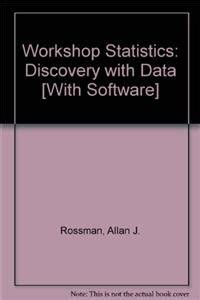 Buy Workshop Statistics: Discovery with Data Book Online at Low Prices ...