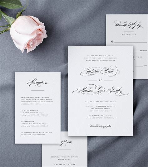 Free Wedding Invitation Suite Templates