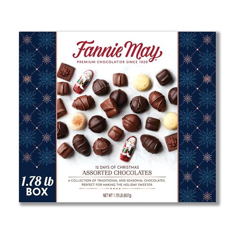 Amazon.com : Fannie May, Milk and Dark Chocolate Holiday Gifts ...