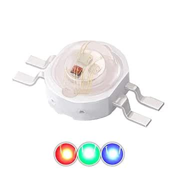 LEDGUHON 10PCS CE ROHS Approved High Lighted High Power LED Chip 3W RGB ...
