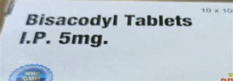 Bisacodyl tablet 5 mg | API GENERIC PHARMACY