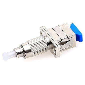 SC Female to Fc Male Optical Fiber Adapter Simplex Fiber Flange ...