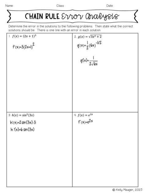 Error Chain Example 的图像结果