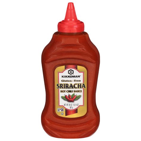 Kikkoman Sriracha Chili Sauce (12-Pack) - Spicy Hot Sauce Condiment ...