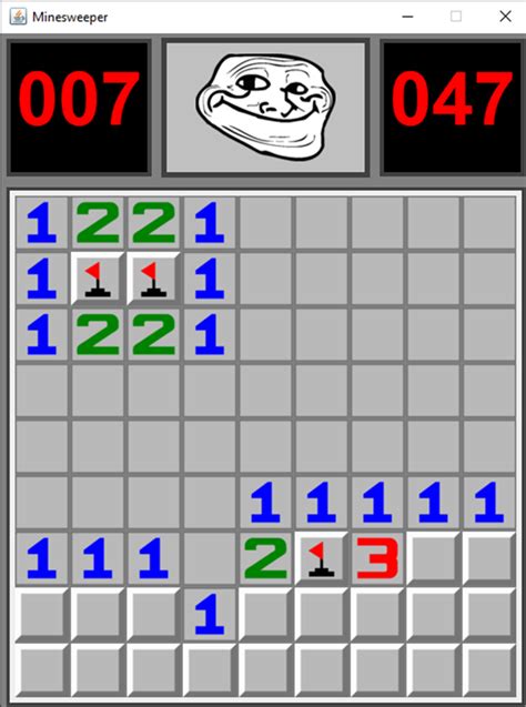 Implement Minesweeper Java Object Modelling Way 的图像结果