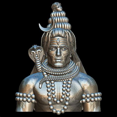 Lord Shiva 3D Model
