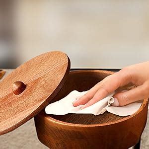 Ellementry Wood Roti Box with Lid- 1 Piece, Brown : Amazon.in: Home ...