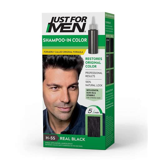 Buy Just For Men Shampoo-In Color (Formerly Original Formula), Gray ...