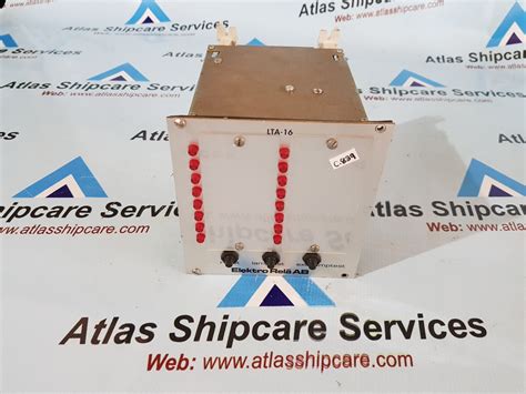 ELEKTRO RELA AB LTA-16 RELAY – Atlas Shipcare Services