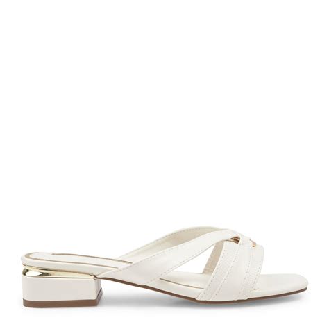 White Platform Mule Sandals (3152328) | Truworths