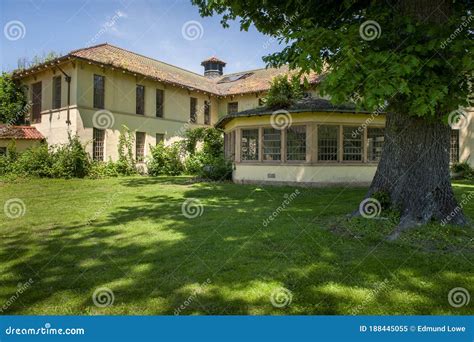 Historic Northern State Mental Hospital Stock Image - Image of ...