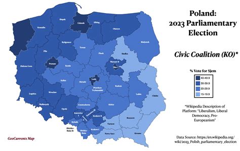 Mapping the Results of Poland’s 2023 Elections by Political Parties and ...
