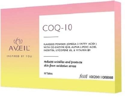 Aveil COQ-10 Plus 300 mg Tablets - 1X10 Tablets Price in India - Buy ...