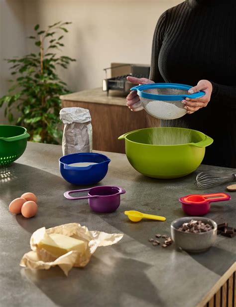 Nest Plus Mixing Bowls & Measuring Cups Set | Joseph Joseph | M&S