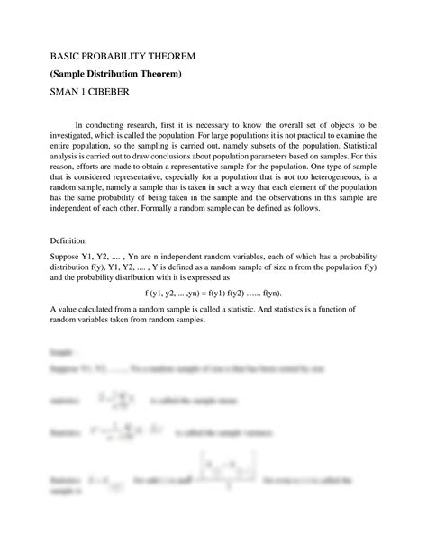 Image result for Probability Theorem