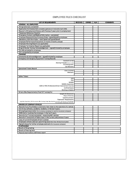 Image result for File Checklist
