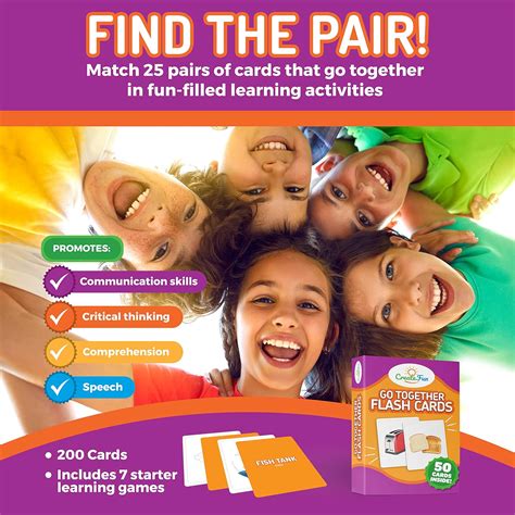 Buy Go Together Flash Cards | 50 Matching Language Development ...