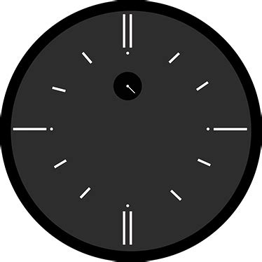 Analog Clock Sticker - TenStickers