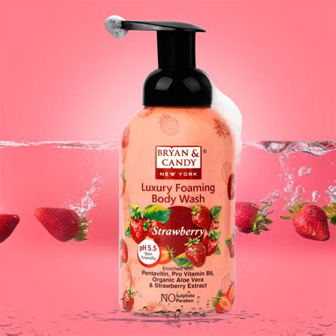 Buy Rose Foaming Body Wash Online | Bryan and Candy – BRYAN & CANDY