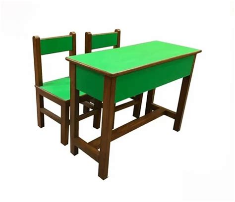 School Benches And Desks - Junior Class Wooden Desk and Chair Set ...
