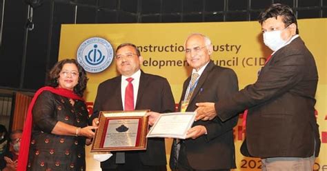 IRCON received five awards at 12th CIDC Vishwakarma Awards 2021