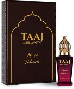 BELLAVITA TAAJ Musk Tahara Attar|Unisex Non-Alcoholic Roll-On Attar ...
