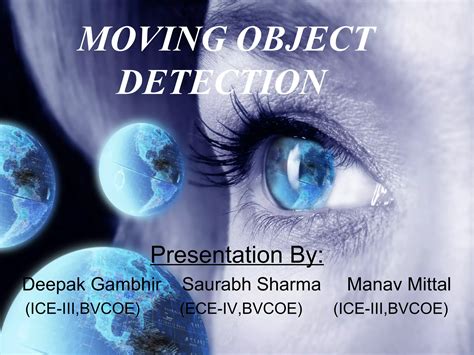 Image result for Moving Object Detection Project