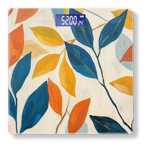 Bathroom Scale, Highly Accurate Digital Body Scale,Precisely Measures ...