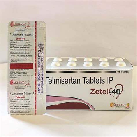 ZETEL-40 Tablets Zephon Lifesciences