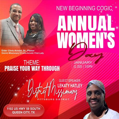Women of God: Lift Up the Name of JESUS!!!, 1102 Hwy 59, Queen City, TX ...