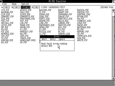 Image result for Windows 1.0 Debug Command