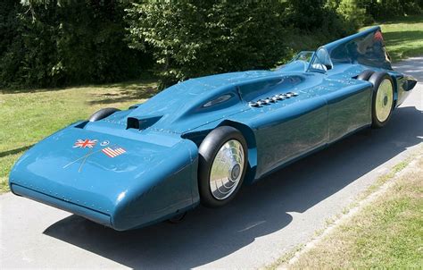 The Blue Bird Record Car. — Teletype