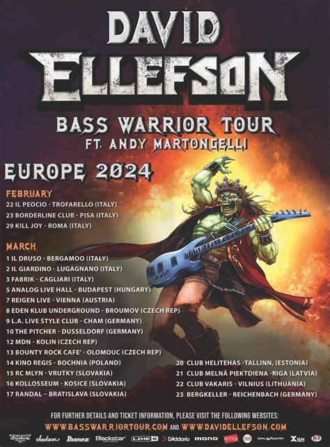 metal.it » Notizie » MEGADETH, Dave Ellefson a Verona con Andy Martongelli