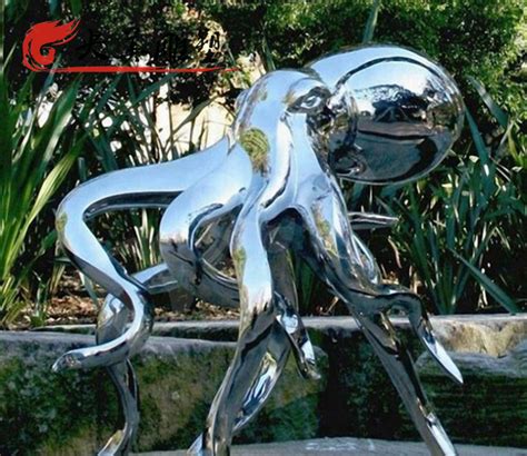 不锈钢公园镜面梅花鹿 - 卓景雕塑公司