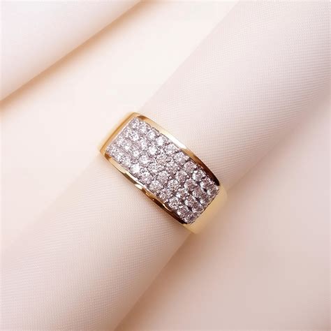 Buy Sequoia Men's Diamond Band 18 KT yellow gold (5.79 gm). | Online By ...