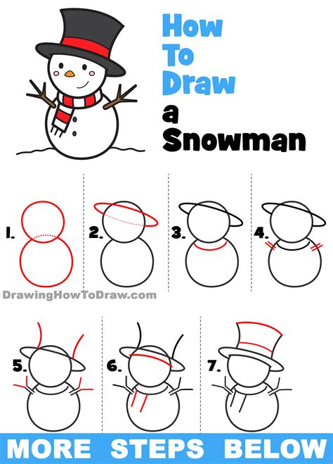Image result for Snowman Drawing