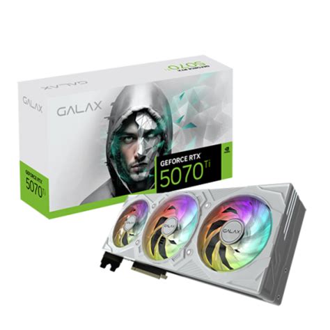 Buy GALAX Geforce RTX 5070 Ti EX Gamer 1 Click OC White 16GB NVIDIA ...