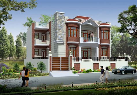 Building Front Elevation Design 的图像结果