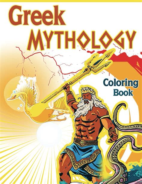 Buy Greek Mythology Coloring Book: New drawings with Beautiful Greek ...