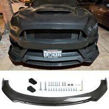 Buy For Ford Mustang GT GT350 Carbon Fiber Front Bumper Lip Splitter ...
