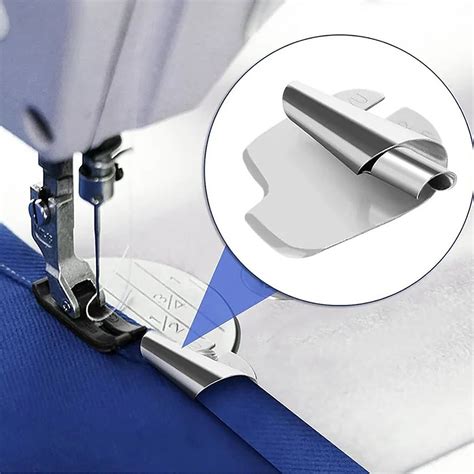 Konghyp Sewing Rolled Hemmer Foot 8pc – Universal 3-10mm Wide Presser ...