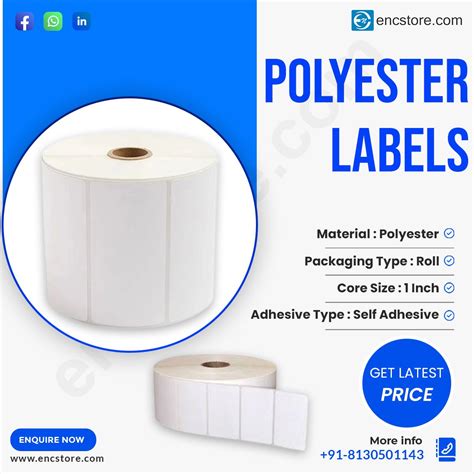Image result for polyester label material