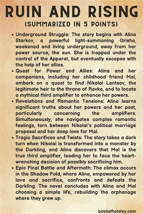 Ruin and Rising Summary, Characters and Themes