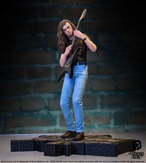 Death Chuck Schuldiner KnuckleBonz Statue