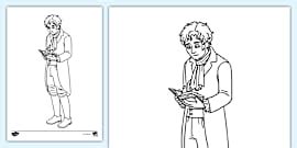 Free Printable Frankenstein Colouring Page
