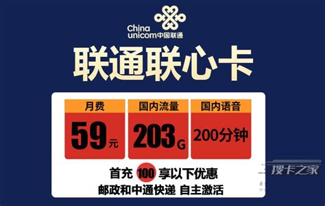 广东联通59套餐（200G+100分钟）-最新线报活动/教程攻略-0818团