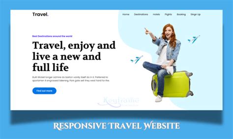 Image result for Create Travel Website Using HTML/CSS JS