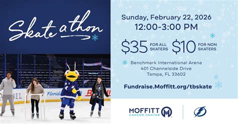 Lightning Skate-A-Thon Benefiting Moffitt Cancer Center, Benchmark ...