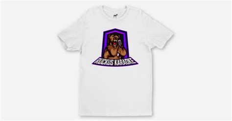 Ruckus Karaoke T Shirt - White by Ruckus Karaoke | T-shirts | Sticker ...
