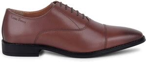 LOUIS STITCH Tan Italian Leather Formal Derby Lace Ups for Men (RXCTTN ...